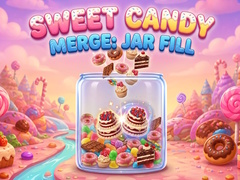 Játék Sweet Candy Merge: Jar Fill