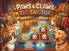 Játék Paws & Claws Tic Tac Toe