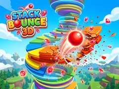 Játék Stack Bounce 3D