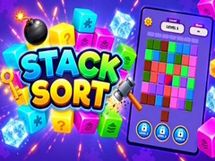 Játék Stack Sort 