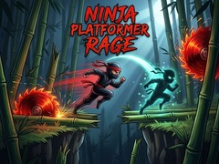Játék Ninja Platformer Rage