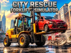 Játék City Rescue Forklift Simulator