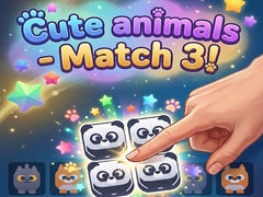 Játék Cute animals - Match 3!