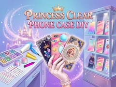 Játék Princess Clear Phone Case DIY