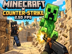 Játék Minecraft Counter Strike: 2.5D FPS