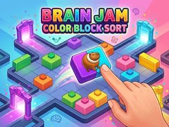 Játék Brain Jam Color Block Sort