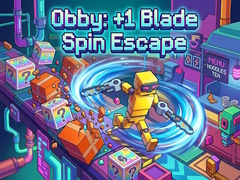 Játék Obby: +1 Blade Spin Escape