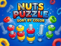 Játék Nuts Puzzle: Sort By Color