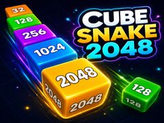 Játék Cube Snake 2048