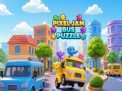 Játék Pixel Jam Bus Puzzle