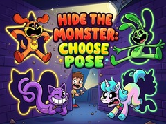 Játék Hide the Monster: Choose Pose