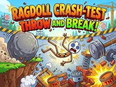 Játék Ragdoll Crash-Test: Throw and Break!