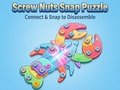 Játék Screw Nuts Snap Puzzle