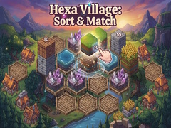 Játék Hexa Village: Sort & Match