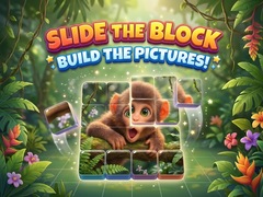 Játék Slide the Blocks: Build the Pictures!