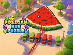 Játék Pixel Jam Bus Puzzle: Color Sort