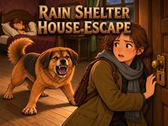 Játék Rain Shelter House Escape