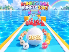 Játék Rainbow Ball Runner 2048