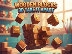 Játék Wooden Blocks 3D Take It Apart