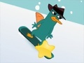 Játék Perry The Platypus Snowboarding