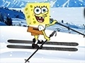 Játék Sponge Bob skiing