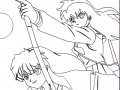 Játék Inuyasha Online Coloring Game