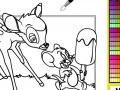 Játék Bambi Online Coloring Game