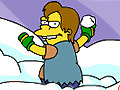 Játék Simpsons Snowball Fight