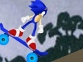 Játék Sonic on the skateboard
