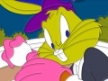 Játék Bowling bunny coloring page
