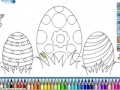 Játék Easter Eggs Coloring
